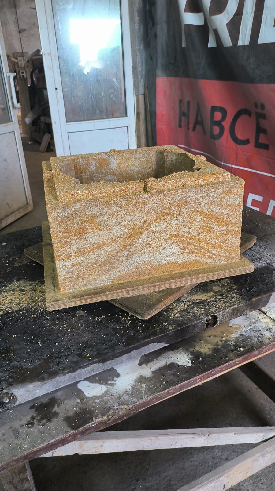 Столбовые блоки 400*400*200